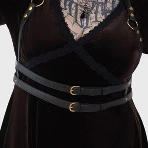Killstar Wanda HArness size L-XL nwt goth